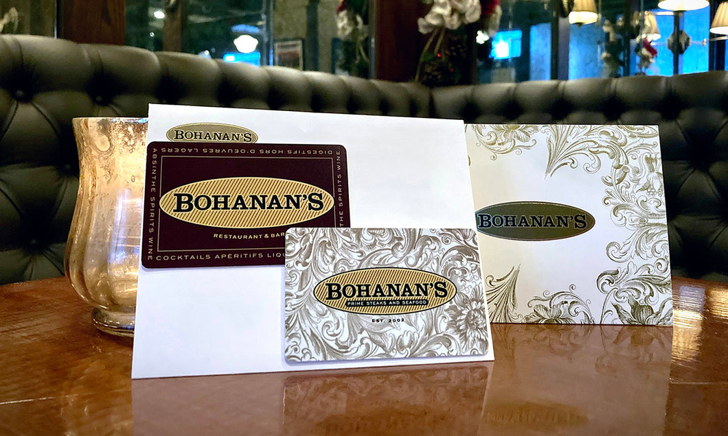 Bohanan's Gift Card